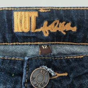 Kut from the Kloth Bermuda Jean Shorts size 12